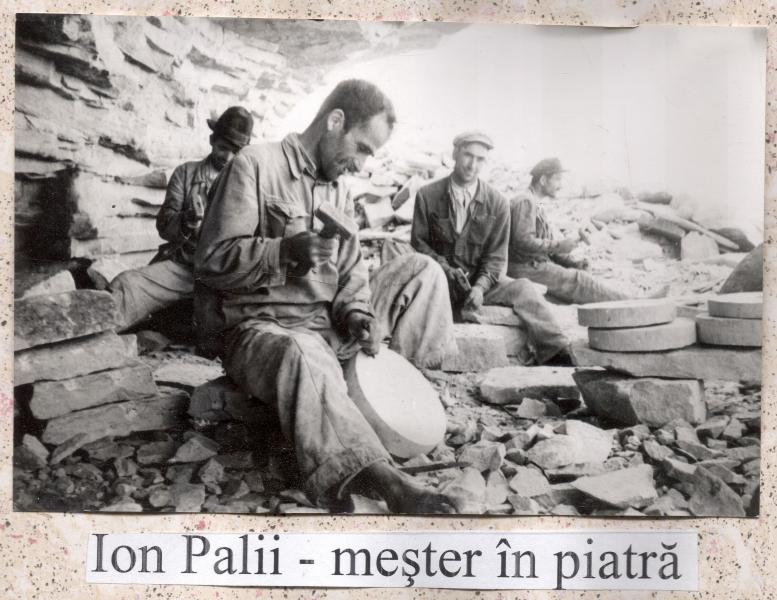 Ion Palii, meşteri în piatră. Muzeul satului Cosăuţi.